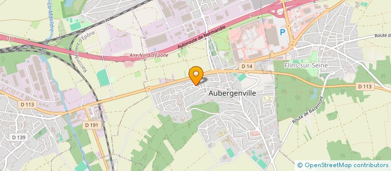 localisation de l'entreprise SGAVILA IMMOBILIER à AUBERGENVILLE