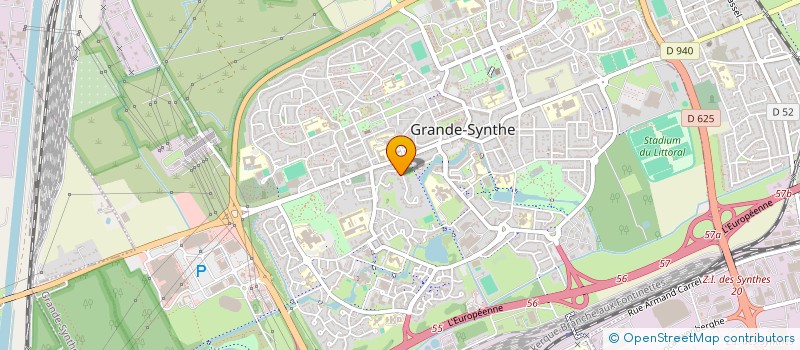 localisation de l'entreprise SGB à GRANDE-SYNTHE
