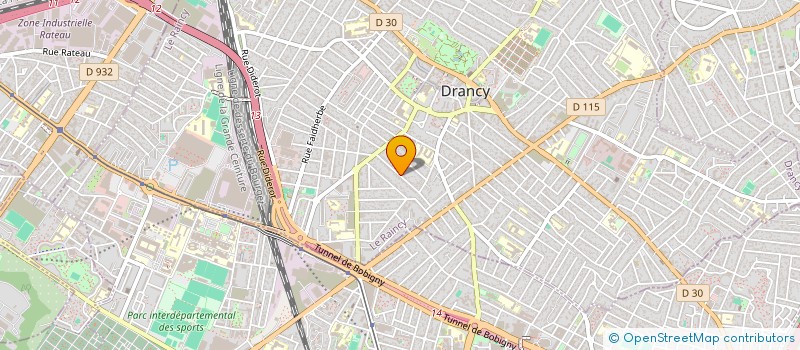 localisation de l'entreprise SGB à DRANCY