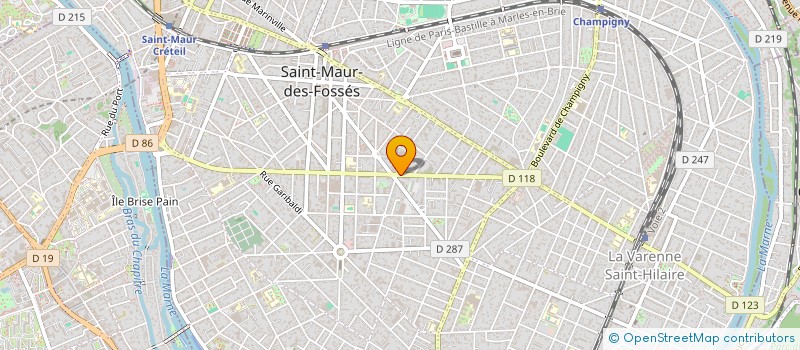 localisation de l'entreprise SGB à SAINT-MAUR-DES-FOSSES