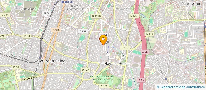 localisation de l'entreprise SGB  L'HAY-LES-ROSES