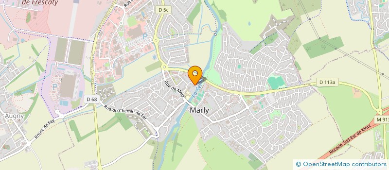 localisation de l'entreprise SGB PHARMINVEST à MARLY