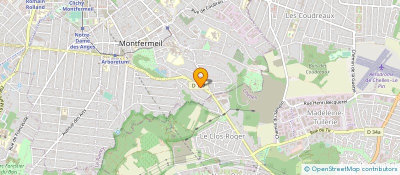 localisation de l'entreprise SGB RENOVATION  MONTFERMEIL