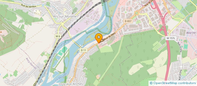 localisation de l'entreprise SGB TRANSFORMATEURS FRANCE SARL  JOUY-AUX-ARCHES