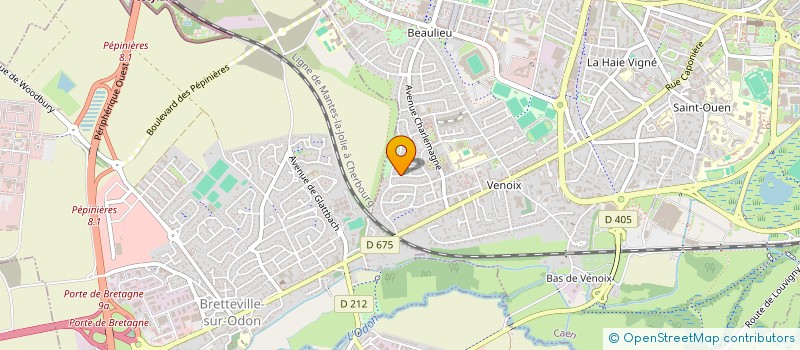 localisation de l'entreprise SGBC à CAEN