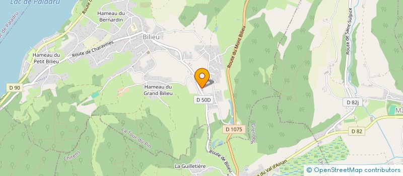 localisation de l'entreprise SGBM  SAINT-ETIENNE-DE-CROSSEY