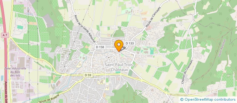 localisation de l'entreprise SGC  SAINT-PAUL-TROIS-CHATEAUX