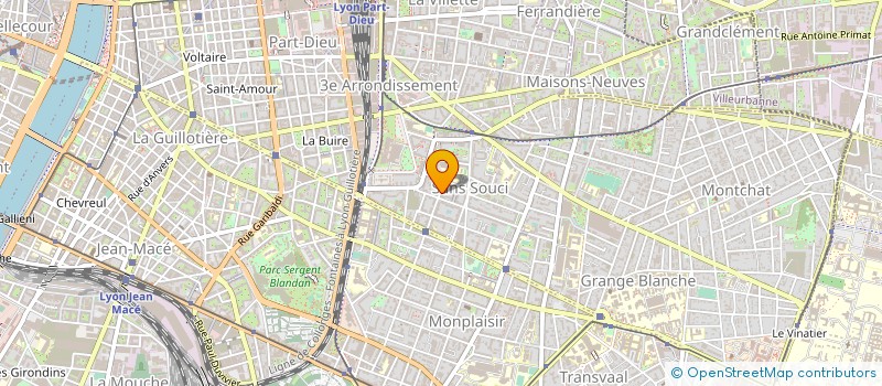 localisation de l'entreprise SGC  LYON