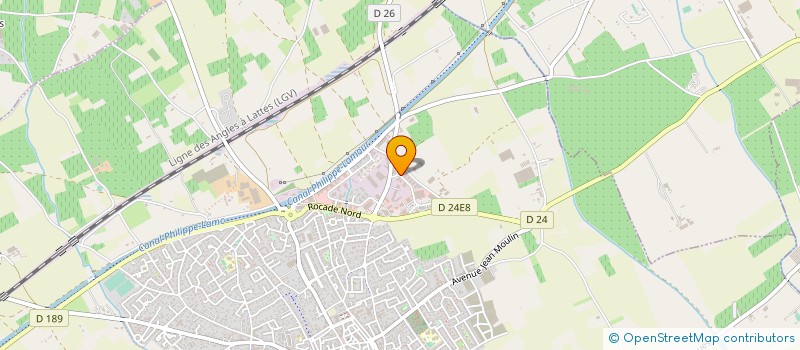localisation de l'entreprise SGC à MAUGUIO