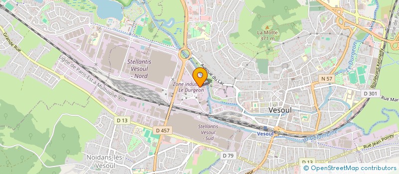 localisation de l'entreprise SGC  NOIDANS-LES-VESOUL