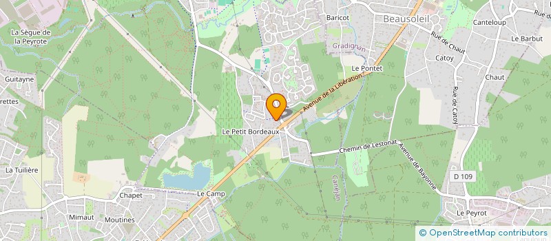 localisation de l'entreprise SGC-CAMAX  CANEJAN