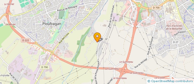 localisation de l'entreprise SGC IMMORENT  PLOUFRAGAN