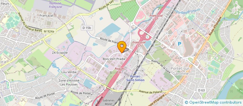 localisation de l'entreprise SGC MARITIME à PORTET-SUR-GARONNE