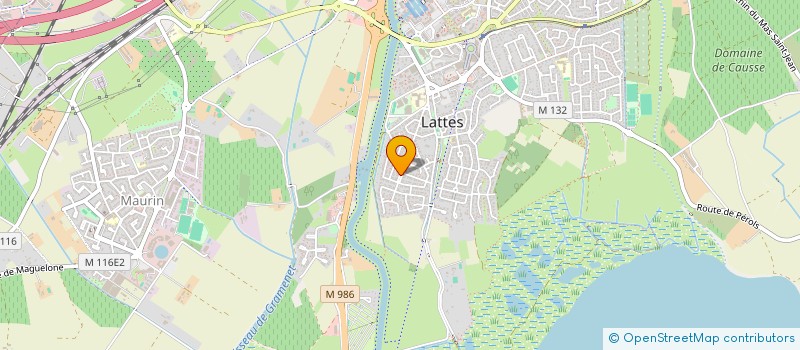 localisation de l'entreprise SGC MOISSET à LATTES