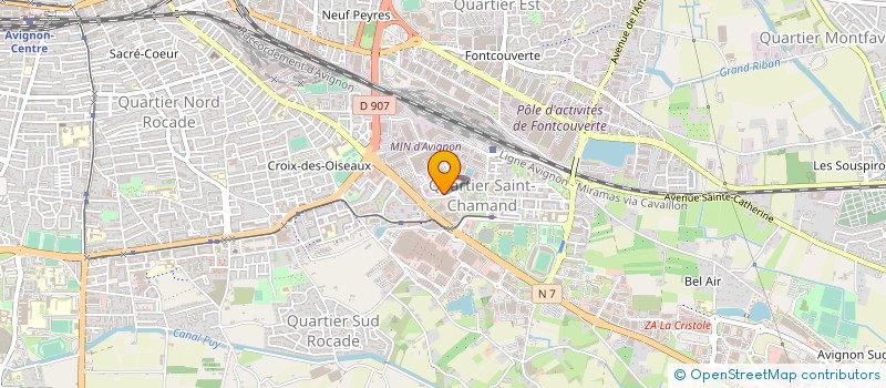 localisation de l'entreprise SGCA CONCEPT à AVIGNON