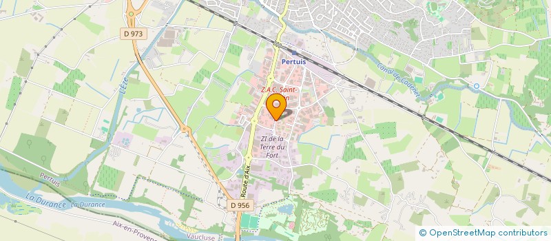 localisation de l'entreprise SGCA CONTACT  PERTUIS