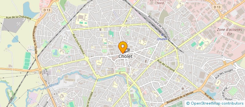 localisation de l'entreprise SGCC à CHOLET