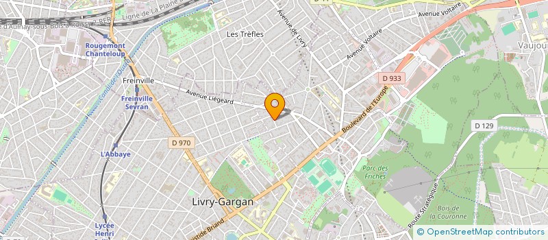 localisation de l'entreprise SGCJ à LIVRY-GARGAN