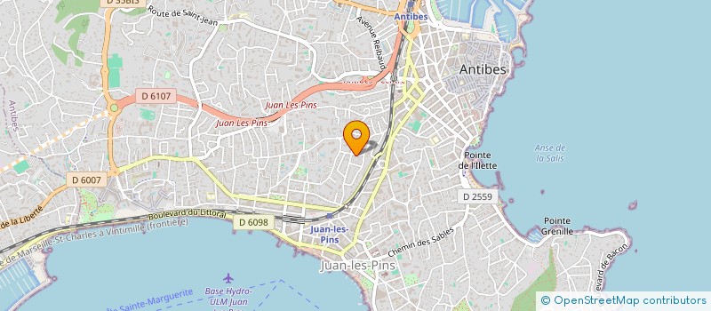 localisation de l'entreprise SGCM à ANTIBES