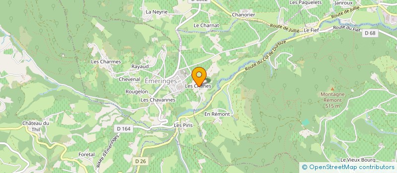 localisation de l'entreprise SGCM2  EMERINGES