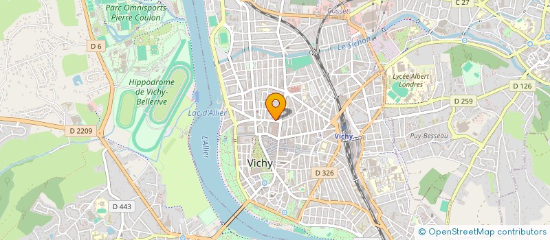 localisation de l'entreprise SGCTC à VICHY