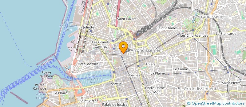 localisation de l'entreprise SGD à MARSEILLE