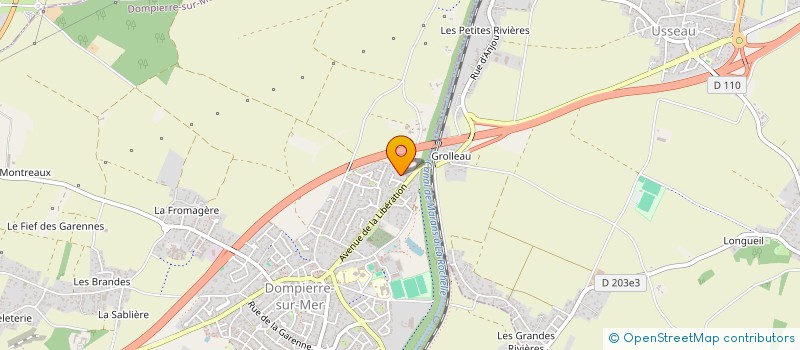 localisation de l'entreprise SGD  DOMPIERRE-SUR-MER