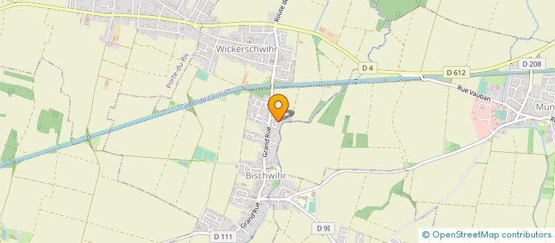 localisation de l'entreprise SGD IMMO  BISCHWIHR