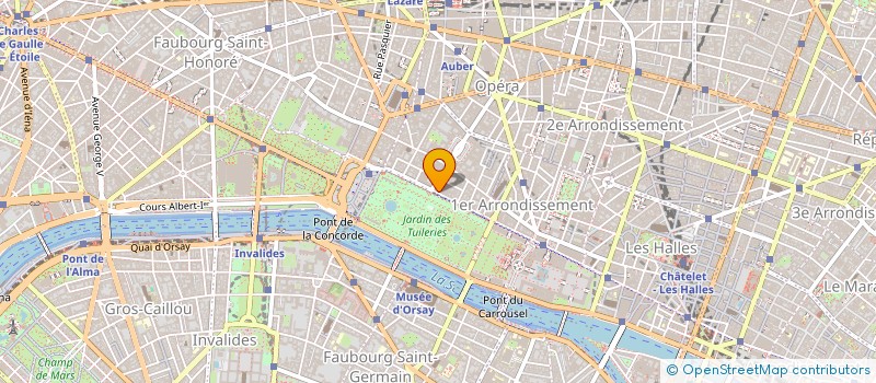 localisation de l'entreprise SGD PHARMA CO-INVEST S.L.P  PARIS