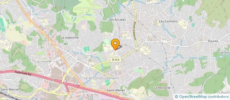 localisation de l'entreprise SGE  MARSEILLE 11EME