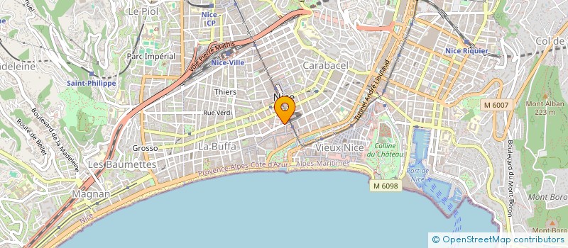 localisation de l'entreprise SGE à NICE