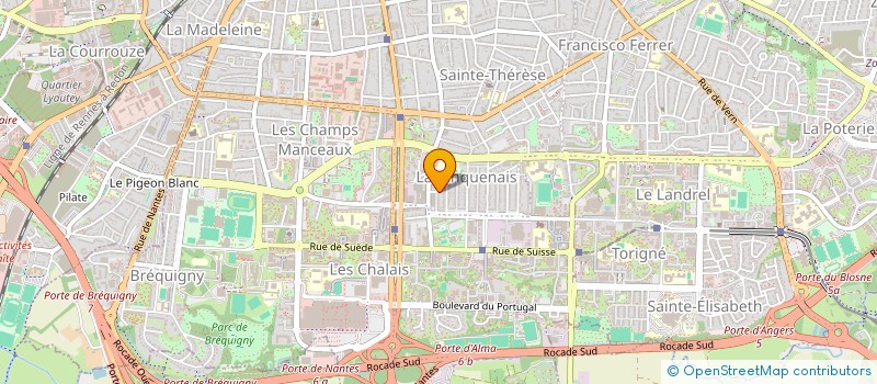 localisation de l'entreprise SGE à RENNES