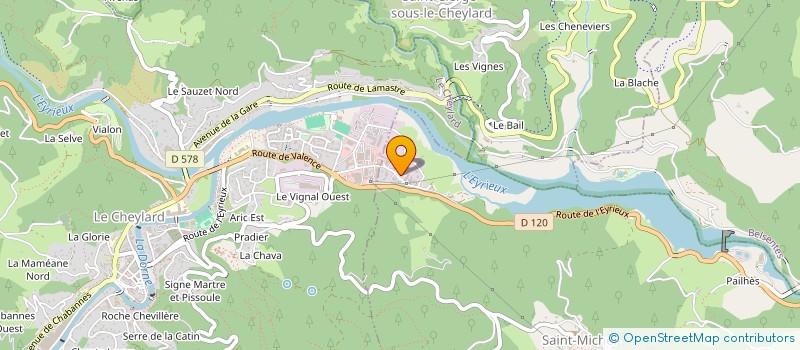 localisation de l'entreprise SGE AUTOMOBILE  SAINT-MICHEL-D'AURANCE