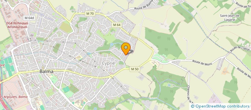 localisation de l'entreprise SGE ELEC à BALMA