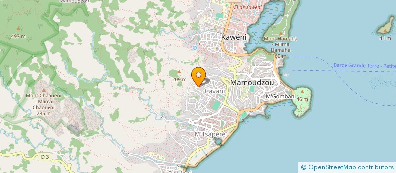 localisation de l'entreprise SGEN CFDT MAYOTTE à MAMOUDZOU