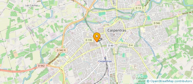localisation de l'entreprise SGF à ORANGE
