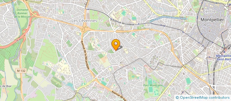 localisation de l'entreprise SGF à MONTPELLIER