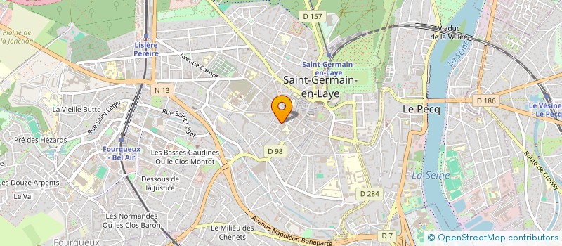 localisation de l'entreprise SGF ADVICES HD  SAINT-GERMAIN-EN-LAYE