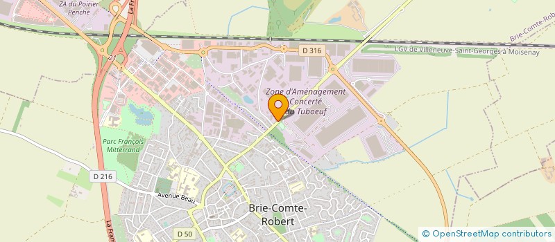 localisation de l'entreprise SGFN à LIMOGES-FOURCHES