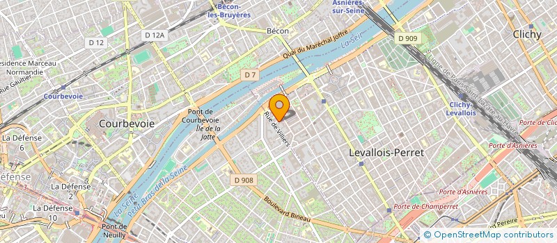 localisation de l'entreprise SGFOX CONSULTING à LEVALLOIS-PERRET