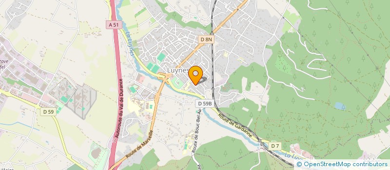 localisation de l'entreprise SGFROID à AIX-EN-PROVENCE