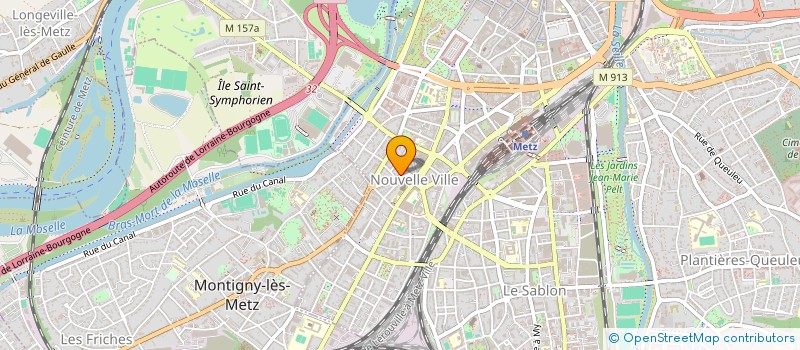 localisation de l'entreprise SGG CAPITAL  METZ