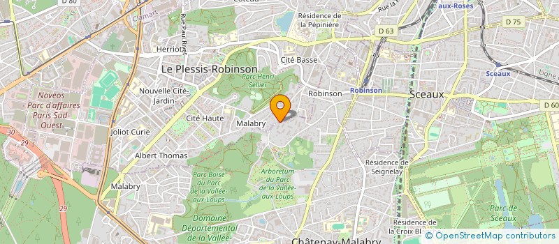 localisation de l'entreprise SGG VDR à LE PLESSIS-ROBINSON