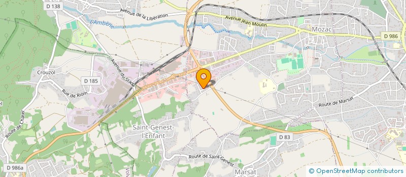 localisation de l'entreprise SGGL  MALAUZAT