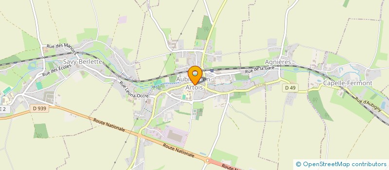 localisation de l'entreprise SGH HORIZON  FREVIN-CAPELLE