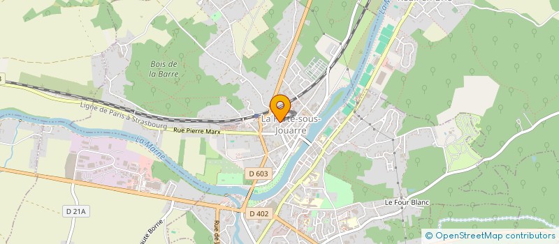 localisation de l'entreprise SGHIR  LA FERTE-SOUS-JOUARRE