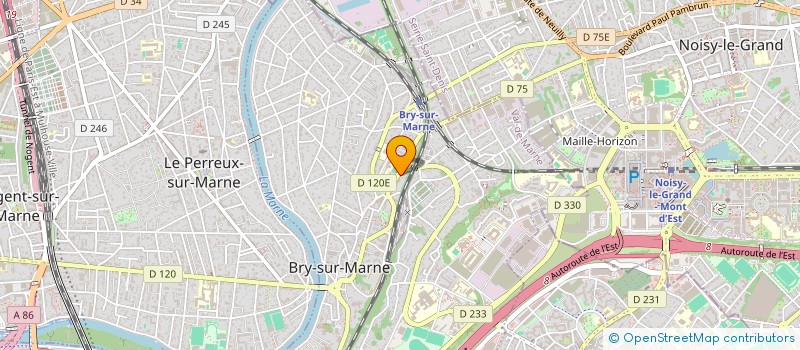 localisation de l'entreprise SGI-BAT à BRY-SUR-MARNE