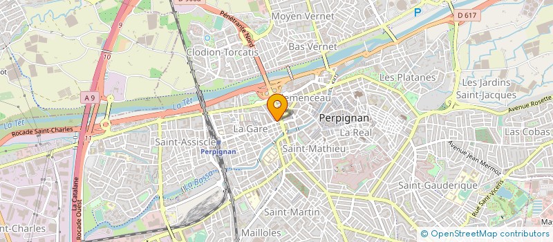 localisation de l'entreprise SGI HOLDING à PERPIGNAN