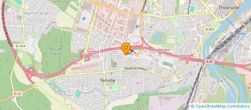 localisation de l'entreprise SGI INTERNATIONAL SA  JOUY-AUX-ARCHES