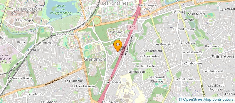 localisation de l'entreprise SGI SYNDIC  TOURS